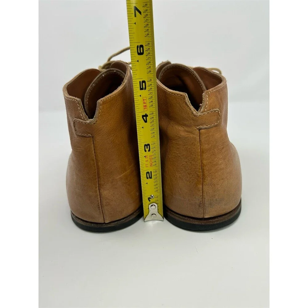 Frank Wright Smith Men's Chukka Desert Ankle Boots Brown Lace Up Size 10